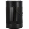 V-tac 0,5W LED įkraunamas šviestuvas su saulės baterija, juodas, 3000K, belaidis