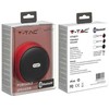 4W Bluetooth garsiakalbis, raudonos spalvos.