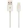 USB laidas MFI IPHONE, 1,5m, baltas.