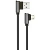 V-tac 1m mikro USB laidas, juodas