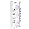 V-tac 5W LED lemputė GU10, su rėmeliu, baltu korpusu, 6400K (šaltai balta). Pakuotėje 3 vnt.