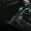 Auto įkroviklis, 12/24V, USB + USB-C, PD+QC, juodas