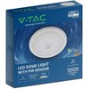Lubinis šviestuvas V-TAC lubinis LED šviestuvas 12W su judesio jutikliu