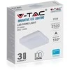Bikuvalt 25W paviršinis šviestuvas V-TAC, 4000K, IP44, baltas
