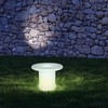 V-tac Kavos stalas su RGB LED apšvietimu, baltas, IP54, 72x72x58cm