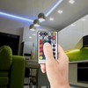 V-tac Infraraudonųjų spindulių valdiklis su nuotolinio valdymo pultu, skirtas 3in1+RGB LED juostai, 28 mygtukai