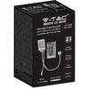 V-tac Infraraudonųjų spindulių valdiklis su nuotolinio valdymo pultu, skirtas 3in1+RGB LED juostai, 28 mygtukai