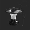 V-tac 15W LED pastatomas lauko šviestuvas su saulės baterija ir judesio davikliu, juodas, 4000/6000K, IP65