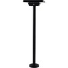 V-tac 2W LED įsmeigiamas/pastatomas lauko šviestuvas su saulės baterija, juodas, 3000-6400K, IP65