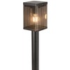 V-tac 2,5W LED pastatomas lauko šviestuvas su saulės baterija ir judesio davikliu, juodas, 3000K, IP54