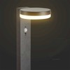 V-tac 5,5W LED įkraunamas lauko šviestuvas su saulės baterija ir judesio davikliu, juodas, 3000K, IP54