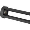 V-tac 10W LED pastatomas lauko šviestuvas, juodas, 6400K, IP65