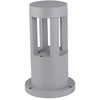 V-tac 10W LED pastatomas lauko šviestuvas, pilkas, 3000K, IP65