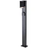 V-TAC sodo stulpas 80cm GU10 juodas 230V