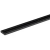 V-tac Magnetinių sistemų paviršinis bėgelis ULTRA THIN, juodas, 1m