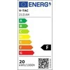 V-tac 20W/m LED juosta, 240 LED/m, 12V, 3000K, 5 metrų ritė