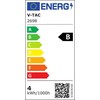 4W/m LED juosta V-TAC, 90 LED/m, 24V, 6400K, IP20, 5 metrų ritė