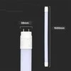 24W LED T8 lempa V-TAC, 150cm, G13, 3000K