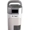 55W ventiliatorius V-TAC su temperatūros ekranu ir nuotolinio valdymo galimybe, baltas, 955mm.
