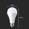 V-tac 15W LED lemputė, E27, A90, 4000K, su baterija