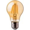 V-tac 10W LED filamentinė lemputė, E27, A60, 2200K, gintaro sp.