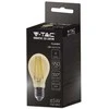 V-tac 10W LED filamentinė lemputė, E27, A60, 2200K, gintaro sp.