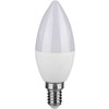 V-tac 2,9W LED lemputė, E14, žvakės formos, balta, 3000K