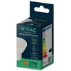 V-tac 2,9W LED lemputė, GU10, 4000K, 100°