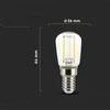 V-tac 2W LED filamentinė lemputė, E14, ST26, 6500K