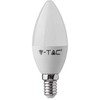 3,5W LED lemputė V-TAC, E14, 6400K + RGB, pritemdoma, radijo bangomis valdymo galimybė.
