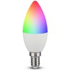 3,5W LED lemputė V-TAC, E14, 6400K + RGB, pritemdoma, radijo bangomis valdymo galimybė.