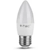 V-tac 4,5W LED lemputė, žvakės formos, E27, 4000K