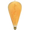 V-tac 4W LED filamentinė lemputė, E27, ST120, gintaro sp., 2700K