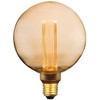 V-tac 4W LED filamentinė lemputė, G125, E27, gintaro sp., 1800K