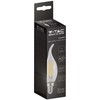 V-tac 4W LED filamentinė lemputė, E14, žvakės formos, 6500K