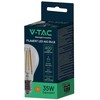 V-tac 4W LED filamentinė lemputė, A60, E27, 6500K