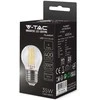 V-tac 4W LED filamentinė lemputė, E27, G45, 6500K