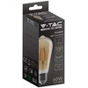 V-tac 6W LED filamentinė lemputė, ST64, E27, gintaro sp. stiklu, 2200K