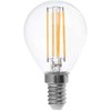 V-tac 6W LED filamentinė lemputė, P45, E14, 4000K