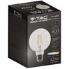 6W LED filamentinė lemputė, E27, G95, 3000K