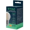 V-tac 6W LED filamentinė lemputė, E27, G45, 3000K