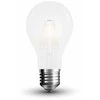 V-tac 8W LED COG lemputė, E27, A67, matiniu paviršiumi, 2700K
