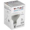 8W LED filamentinė, lemputė V-TAC E27, R125, pritemdoma, 6500K (šaltai balta)