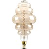 V-tac 8W LED filamentinė lemputė, S200, E27, dūmų sp., 1800K, dimeriuojama
