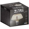 V-tac 8W LED filamentinė lemputė, E27, T180, gintaro sp., 1800K