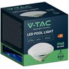 8W LED baseino šviestuvas, baltas, 3000K, IP68