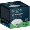 8W LED baseino šviestuvas, baltas, RGB, IP68, su nuotolinio valdymo pulteliu
