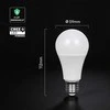 V-tac 10,5W LED lemputė, E27, A60, 6500K, 200°, CREE LED chip