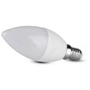 5,5W LED lemputė, žvakės formos, E14, 4000K, CREE LED chip, dimeriuojama