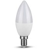 5,5W LED lemputė, žvakės formos, E14, 4000K, CREE LED chip, dimeriuojama